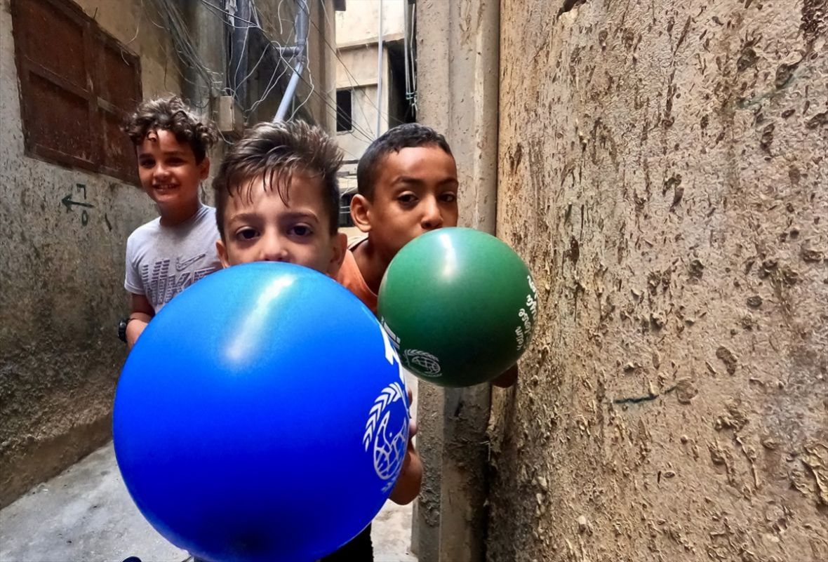Foto: AA/Palestinski mališani