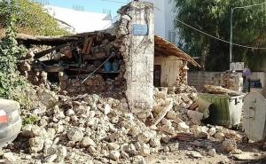 Foto: Twitter / Posljedice zemljotresa u Grčkoj na otoku Kreti