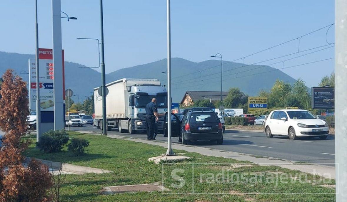 FOTO: Radiosarajevo.ba/Saobraćajna nesreća na Ilidži