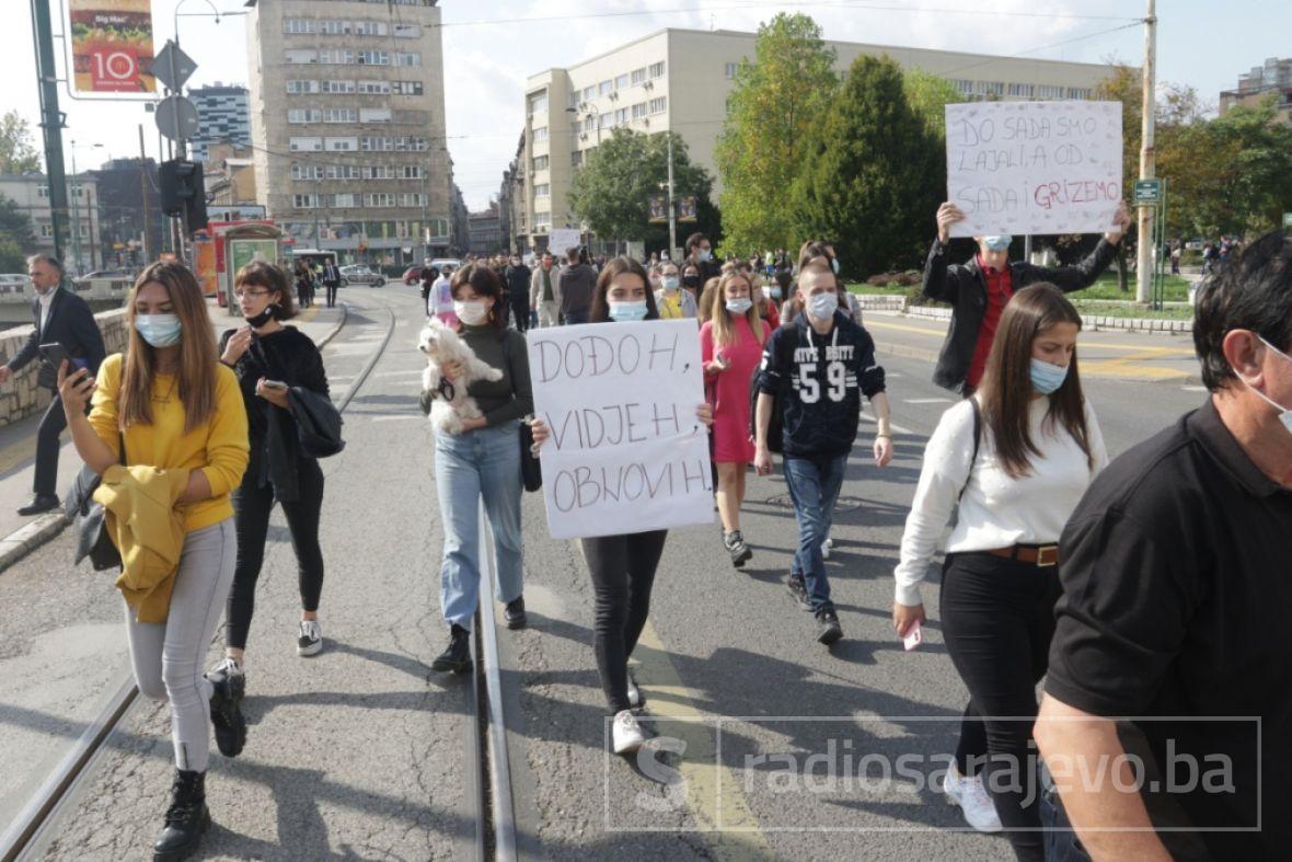 Protesti studenata u Sarajevu - undefined