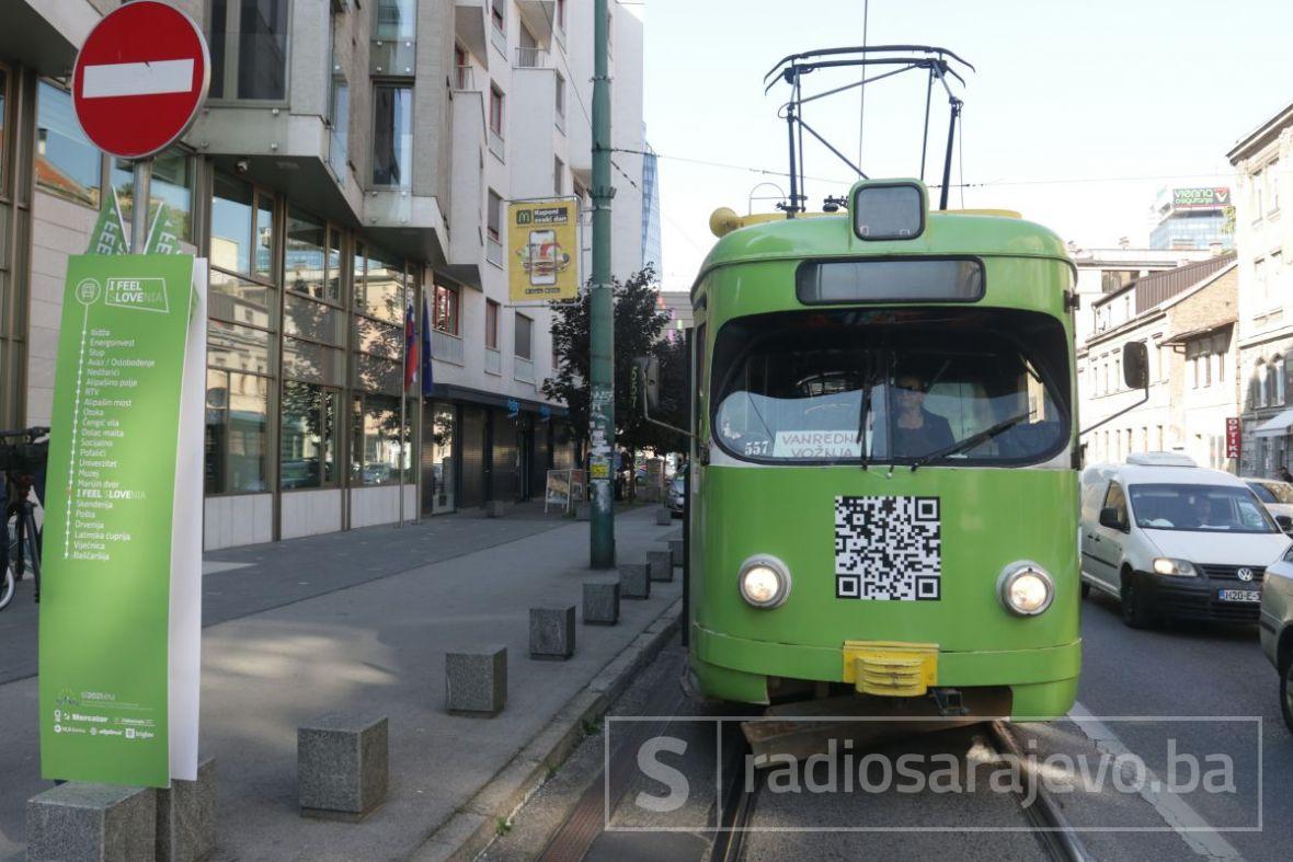 U Sarajevu vožnja tramvajem 