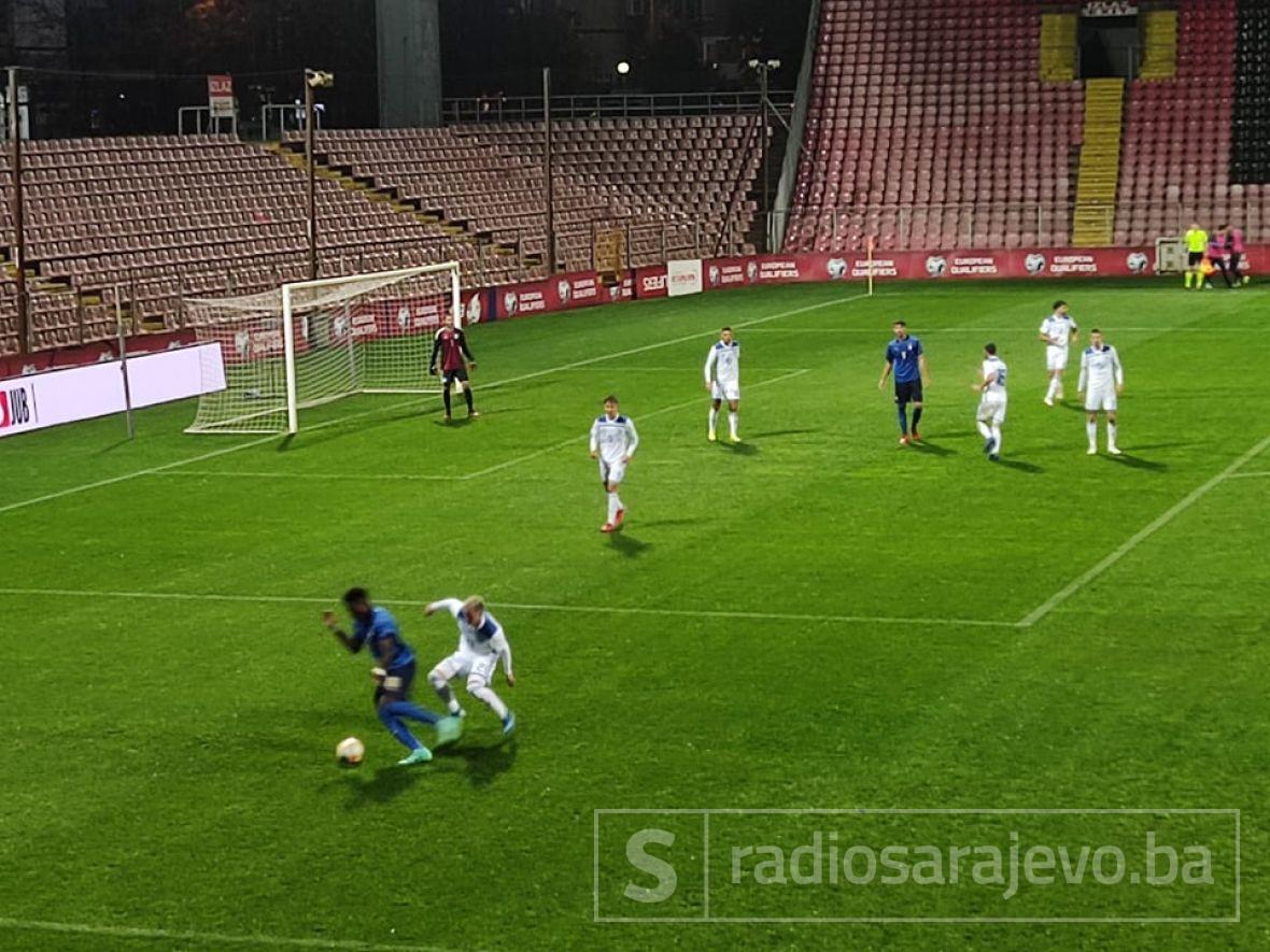 Foto: Radiosarajevo.ba/Detalj sa utakmice BiH - Italija