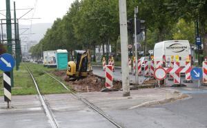 Foto: Dž. K / U toku rekonstrukcija sarajevske tramvajske pruge 