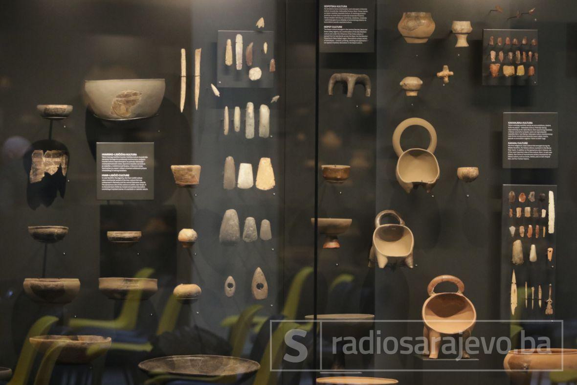 Foto: Dž. K. / Radiosarajevo.ba/ Stalna postavka Zemaljskog muzeja Bosna i Hercegovina u prahistorijsko doba