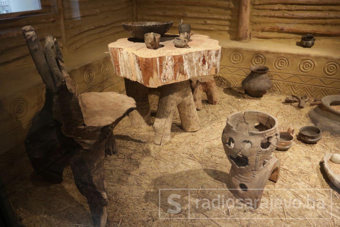 Foto: Dž. K. / Radiosarajevo.ba/ Stalna postavka Zemaljskog muzeja Bosna i Hercegovina u prahistorijsko doba