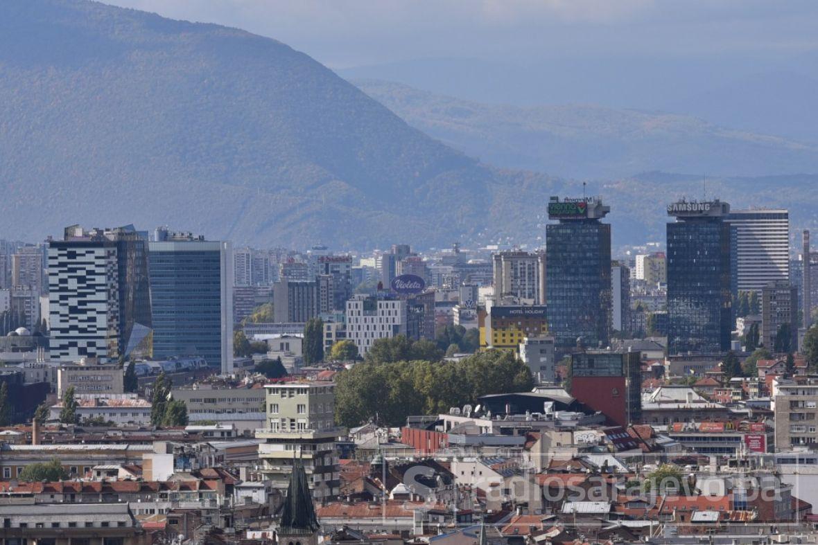 Foto: A. K. /Radiosarajevo.ba/Pogled sa Žute tabije u Sarajevu