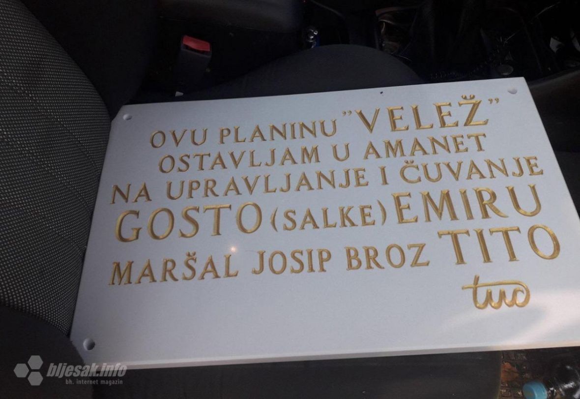 Foto: Bljesak.info/Emir tvrdi da mu je Tito ostavio Velež "u amanet": Gradi restoran, muzej, žičaru...