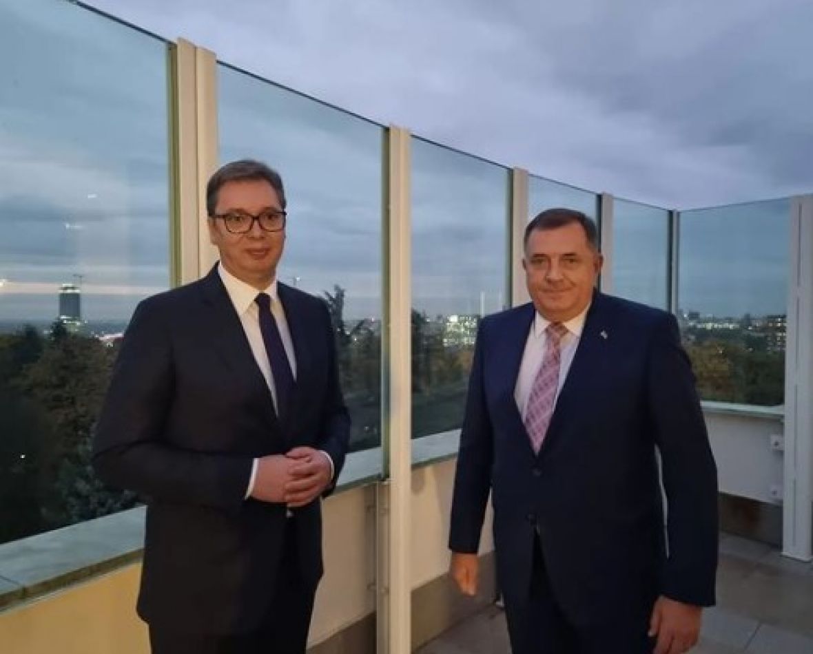 Foto: Instagram/Vučić i Dodik