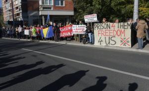 Foto: Dž. K. / Radiosarajevo.ba / Protesti ispred OHR-a