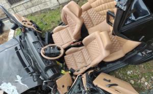 Foto: Čitaoc / Srpska info / Automobil u potpunosti uništen