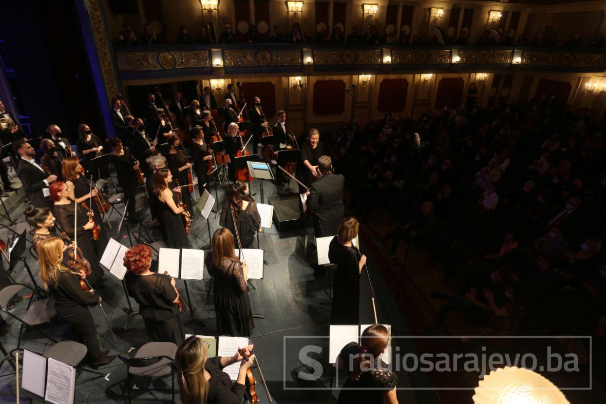 Foto: Dž. K. / Radiosarajevo.ba/ Sarajevska filharmonija pod ravnanjem Tijane Vignjević