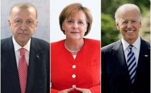 Print Screen / Erdona, Merkel i Biden