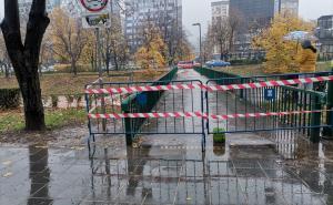 Foto: Radiosarajevo.ba / Most zatvoren iz sigurnosnih razloga
