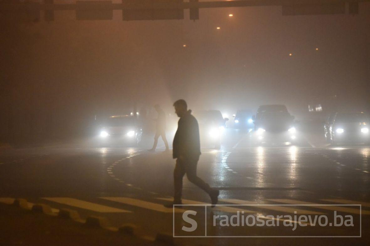 Foto: A. K. /Radiosarajevo.ba/Magla i smog ponovo u Sarajevu