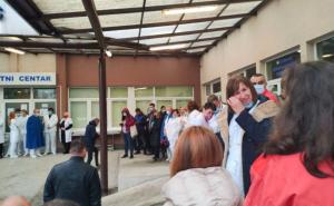 Foto: Hercegovina.info / Protesti zdravstvenih radnika u Konjicu 