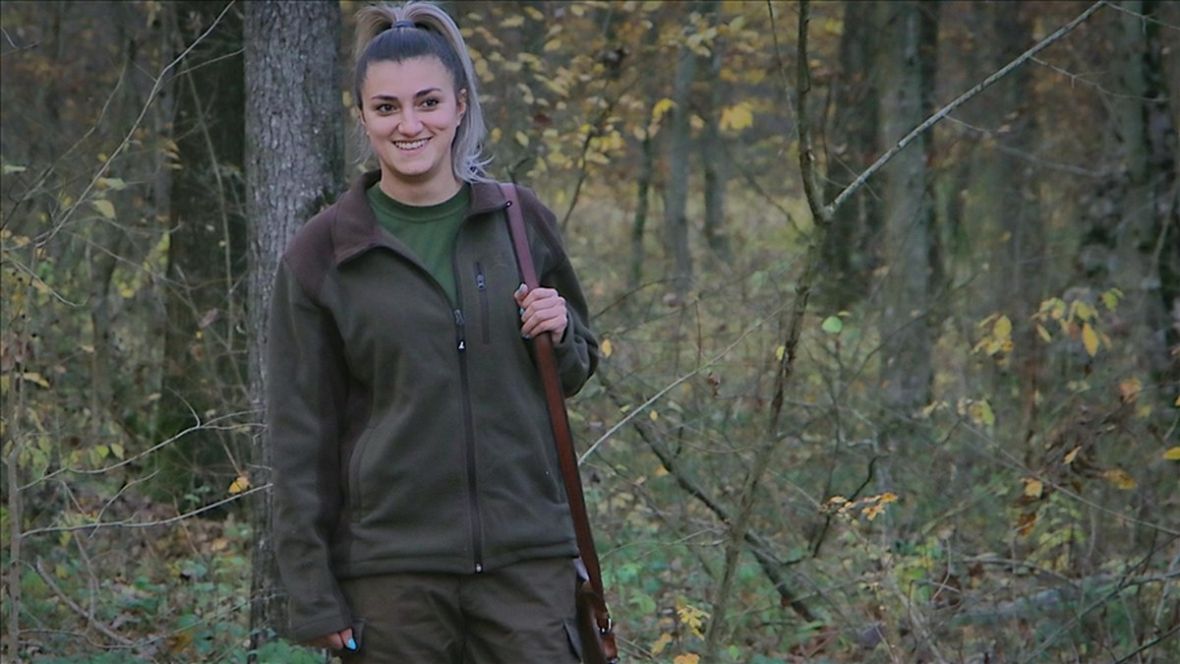Foto: Anadolija/Ljubinka Brković iz Prnjavora od malih nogu uživa u lovu