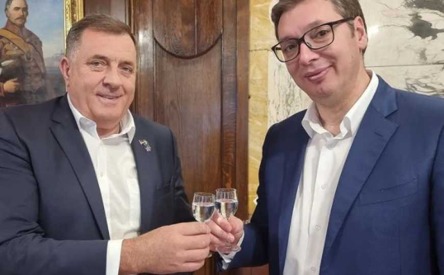 Milorad Dodik i Aleksandar Vučić