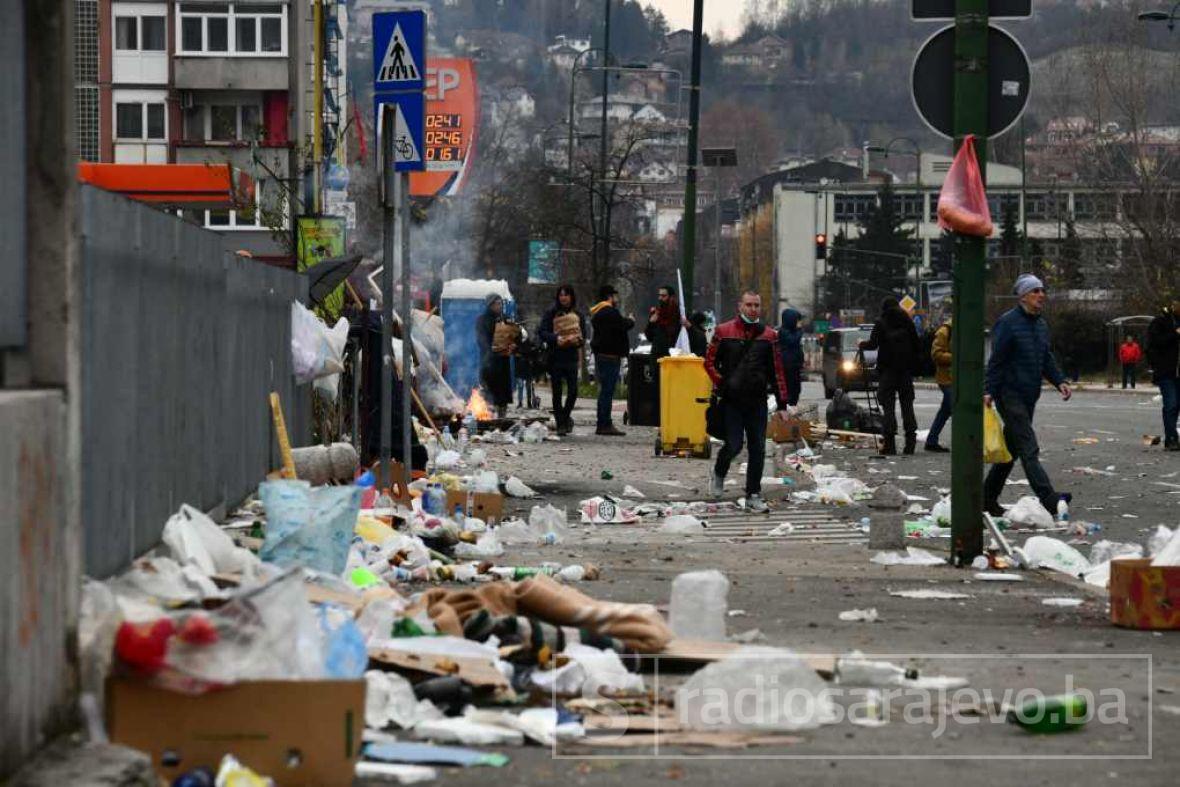 Foto: A. K. /Radiosarajevo.ba/Ulice Sarajeva nakon odlaska rudara
