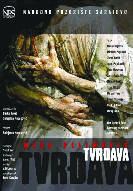 Arhiv NPS/Pozorišni plakat za predstavu 'Tvrđava' (autorica: Hana Zec), 2003.