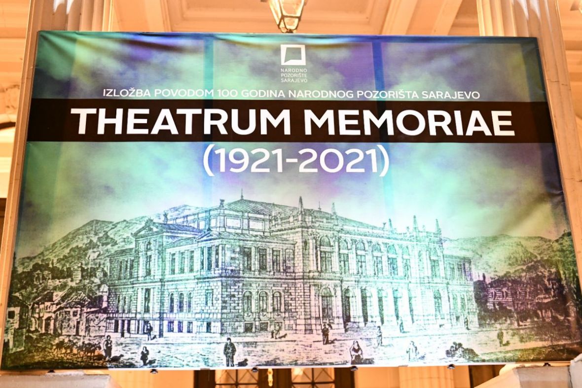 Foto: A.K./Radiosarajevo.ba/Izložba Theatrum Memoriae: Narodno pozorište Sarajevo 1921–2021