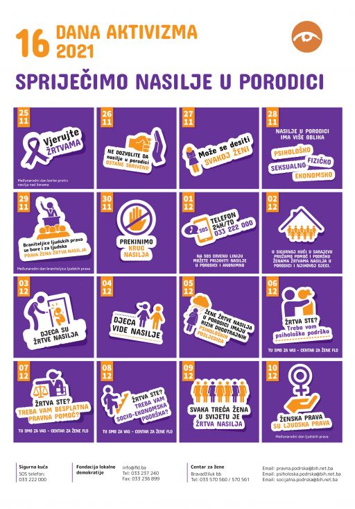  Infografika 16 dana aktivizma protiv rodno zasnovanog nasilja - undefined