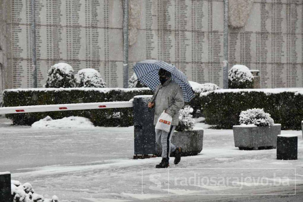 Foto: A. K. /Radiosarajevo.ba/Snijeg u Sarajevu