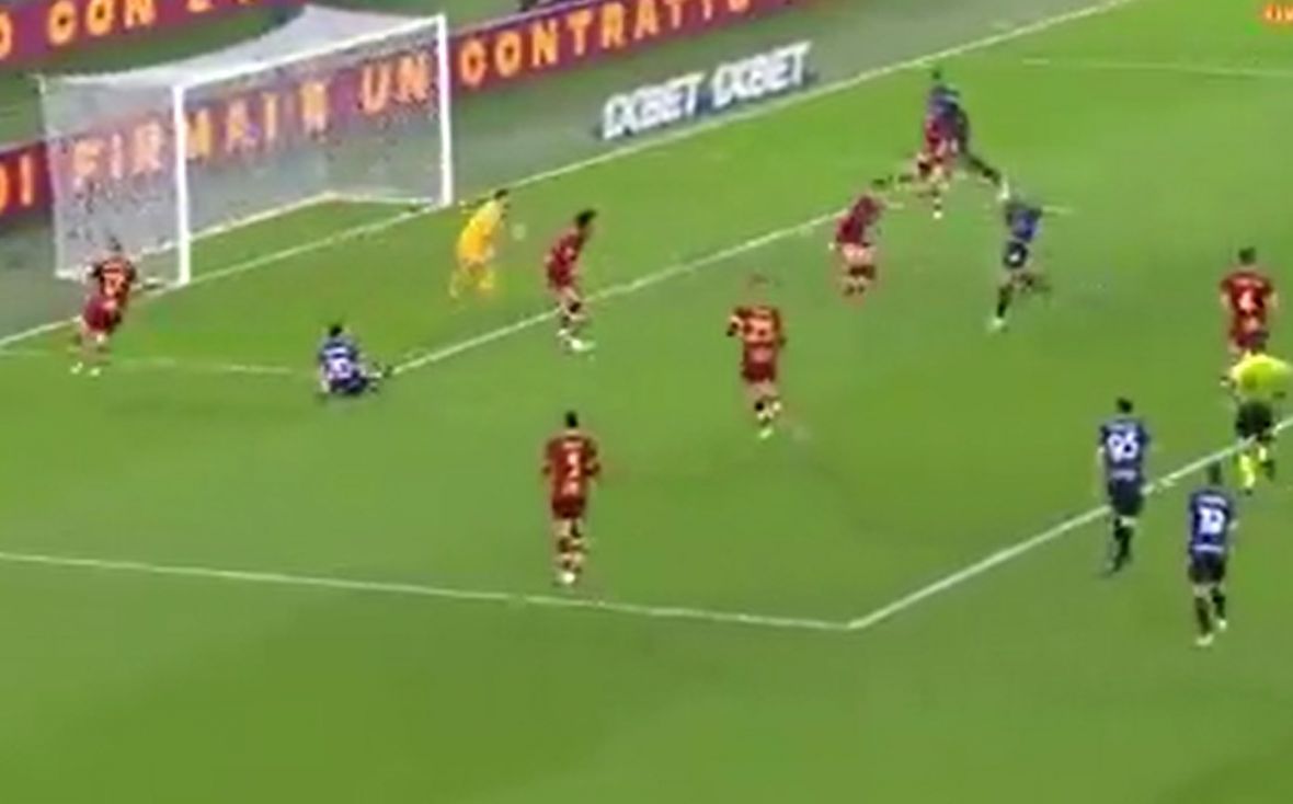 Printscreen/Edin Džeko gol za Inter