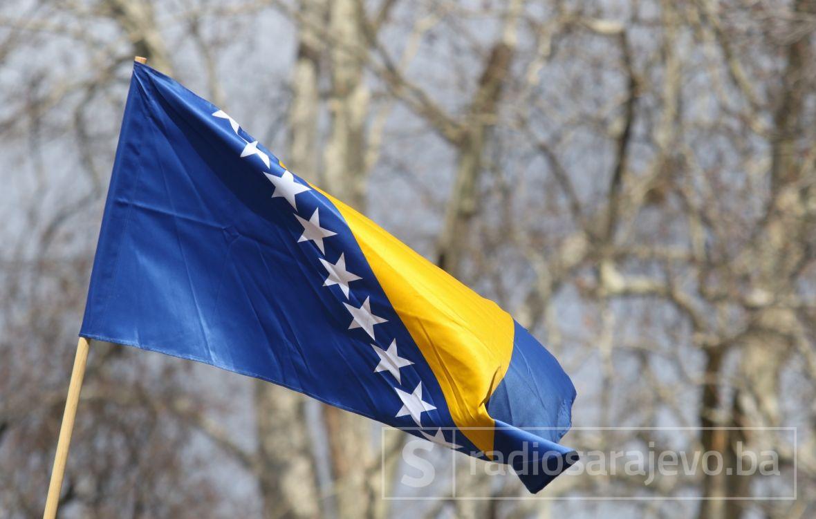 Foto: Dž. K. / Radiosarajevo.ba/ Zastava Bosne i Hercegovine