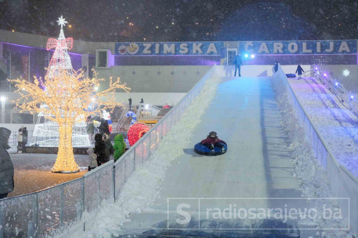 Foto: Privatni album/"Zimska čarolija" na platou KJP Centra Skenderija