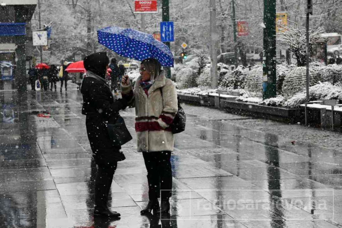 Foto: A.K./Radiosarajevo.ba/Snijeg u Sarajevu