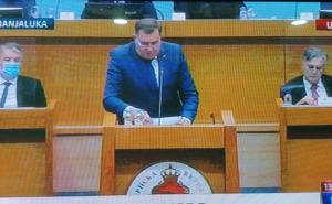 Printscreen / Milorad Dodik za govornicom