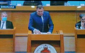 Printscreen / Milorad Dodik za govornicom