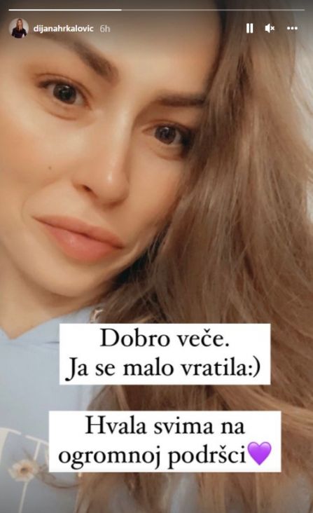 Dijana Hrkalović selfie - undefined