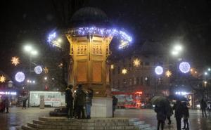 Foto: Dž. K. / Radiosarajevo.ba / Sarajevo ukrašeno pred Novu godinu
