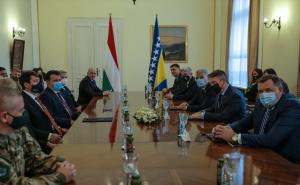 FOTO: AA / Predsjednik Mađarske posjetio Predsjedništvo Bosne i Hercegovine 