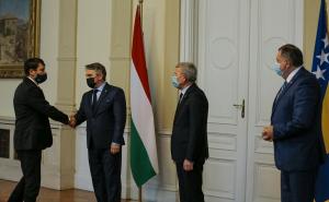 FOTO: AA / Predsjednik Mađarske posjetio Predsjedništvo Bosne i Hercegovine 