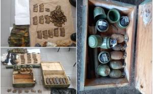 Foto: PU Doboj / Predmeti pronađeni tokom pretresa
