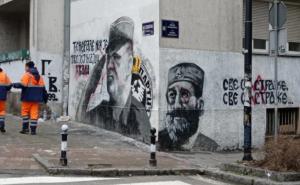 Foto: RSE / Mural sa likom Mladića