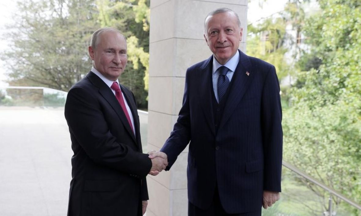 Vladimir Putin i Recep Tayyip Erdogan - undefined