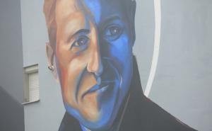 Foto: Dž. K. / Radiosarajevo.ba / Sarajevo dobija mural Michaela Schumachera