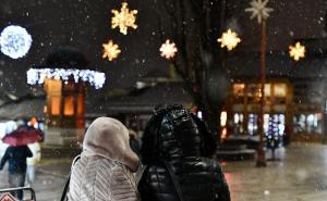 Foto: A. K. / Radiosarajevo.ba / Snježna idila na Baščaršiji