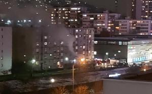 FOTO: Radiosarajevo.ba / Požar u sarajevskom naselju Čengić Vila
