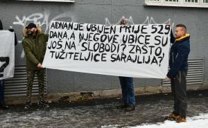 Foto: A. K. / Radiosarajevo.ba / Protesti ispred Tužilaštva u Sarajevu