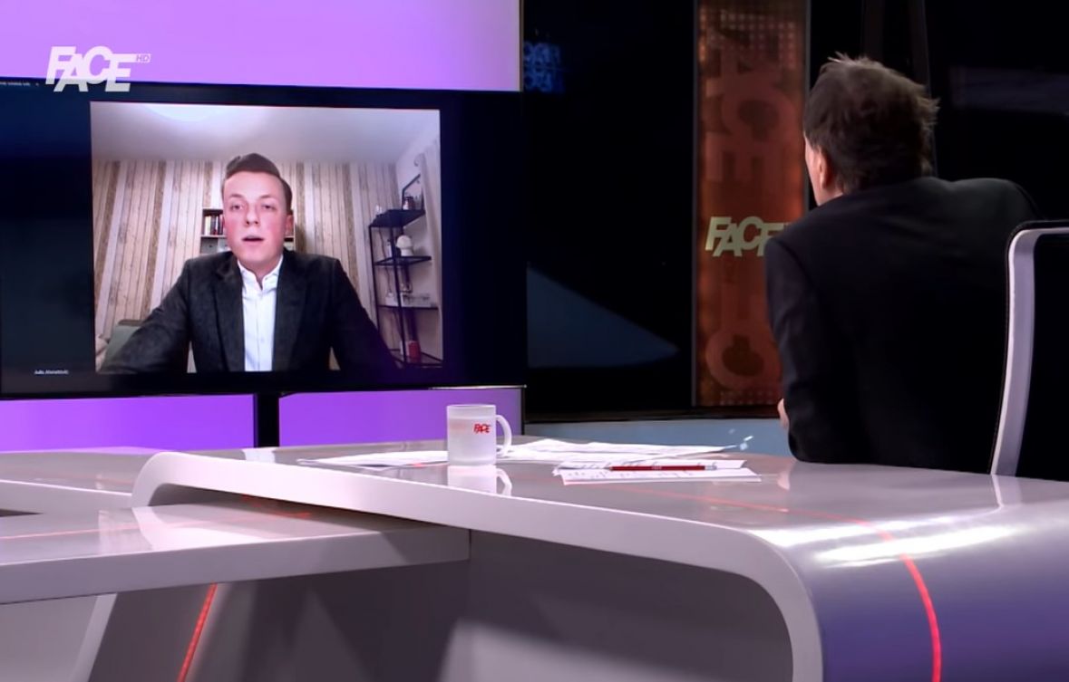 Printscreen/Adis Ahmetović na Face TV-u