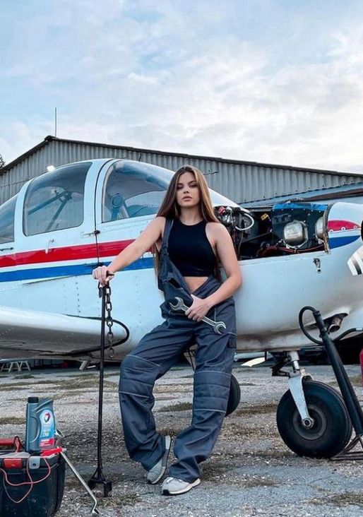 Foto: Instagram/Marija Nović, najmlađi pilot u historiji BiH 