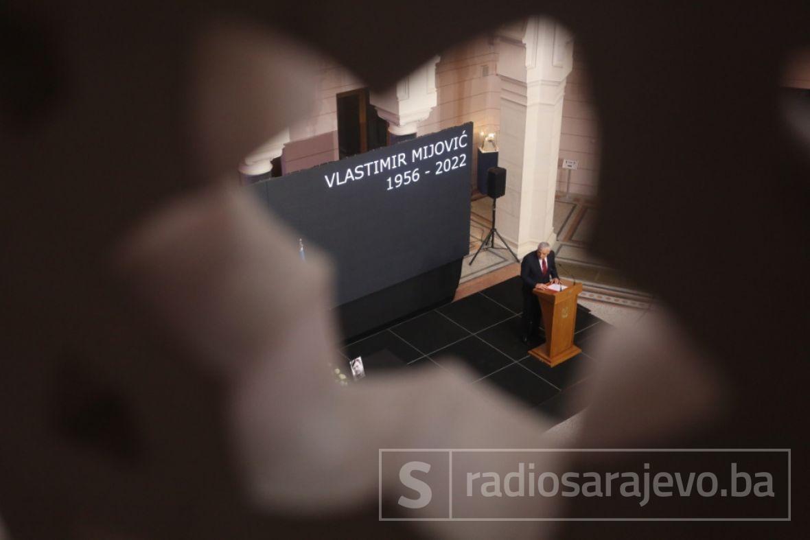 Foto: Dž. K. / Radiosarajevo.ba/Održana komemoracija Vlastimiru Mijoviću 