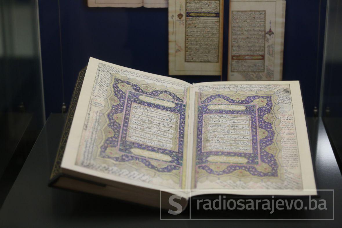 Foto: Dž. K. / Radiosarajevo.ba/Izložba povodom 485 godina Gazi Husrev-begove biblioteke