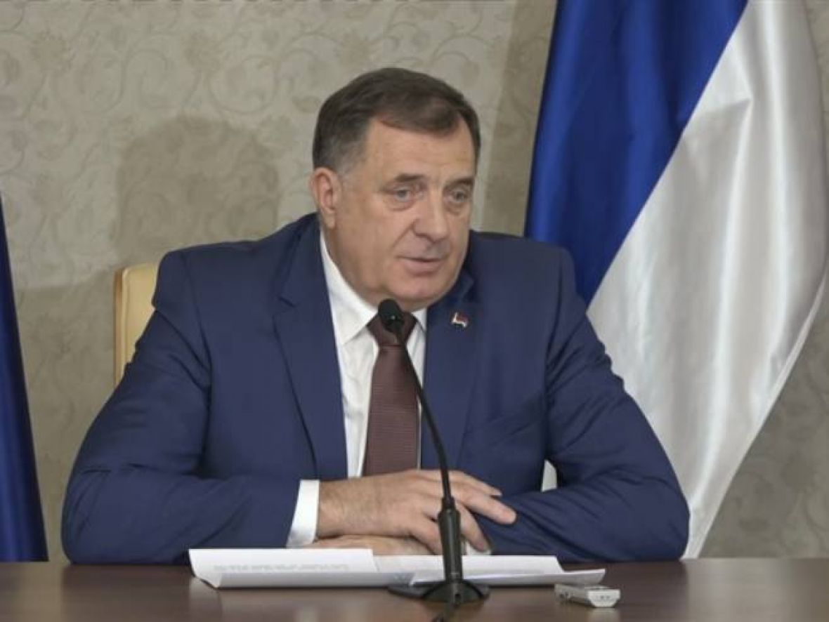 Printscreen/Milorad Dodik na pressu