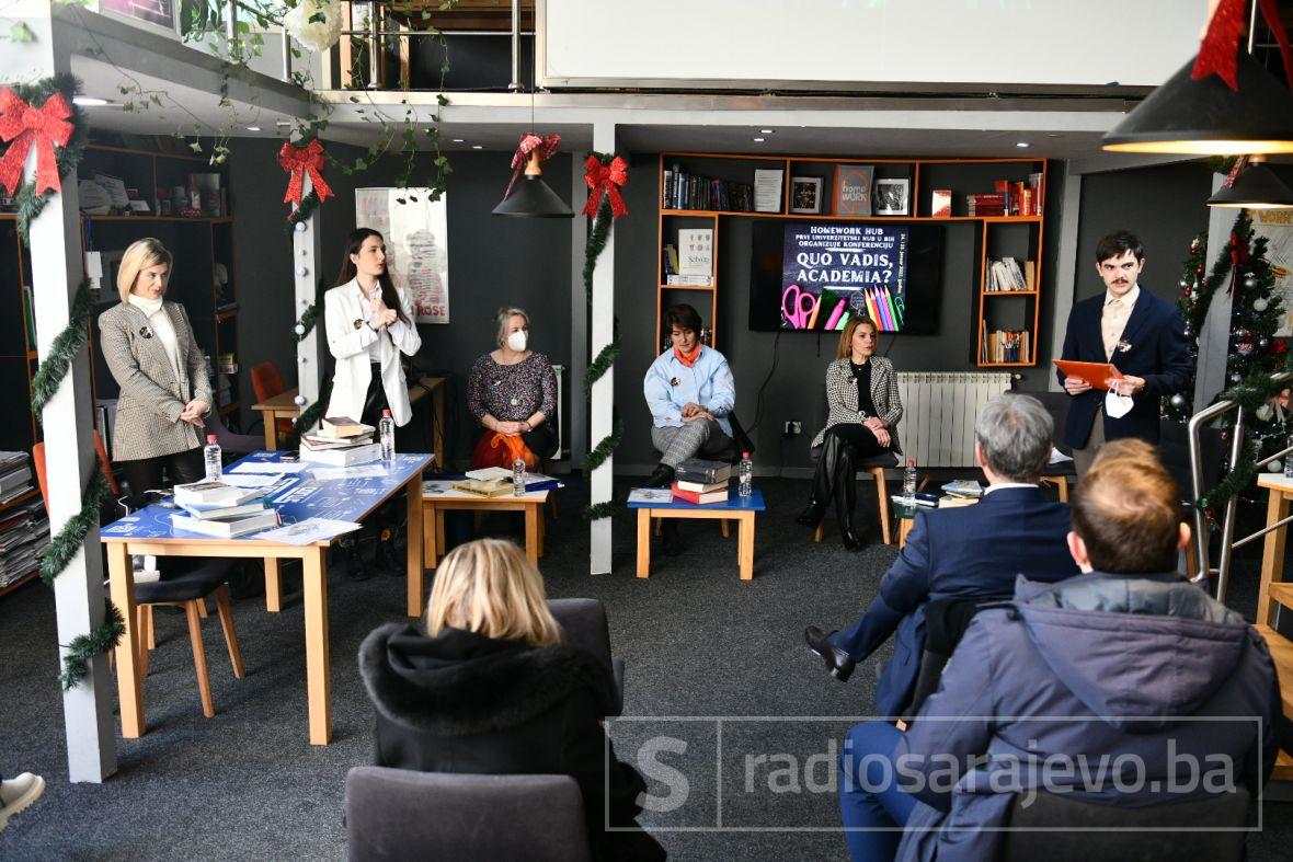 Foto: A. K. / Radiosarajevo.ba/S konferencije za medije u Homework HUB