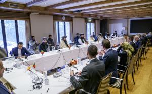 Foto: EPA-EFE / Talibani u Olsu na sastanku